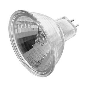50W 12V MR16 GU5.3 Eurostar Halogen Clear NFL Bulb by Ushio America - Starlight Lighting USA and Canada